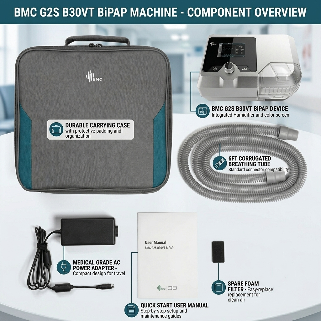 BMC G2S BiPAP Machine (G2S B30VT) view 4